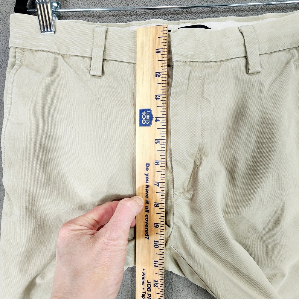Banana Republic 31x34(31) Emerson Vintage Chino Pant Men Khaki Beige 100% Cotton - Picture 5 of 11